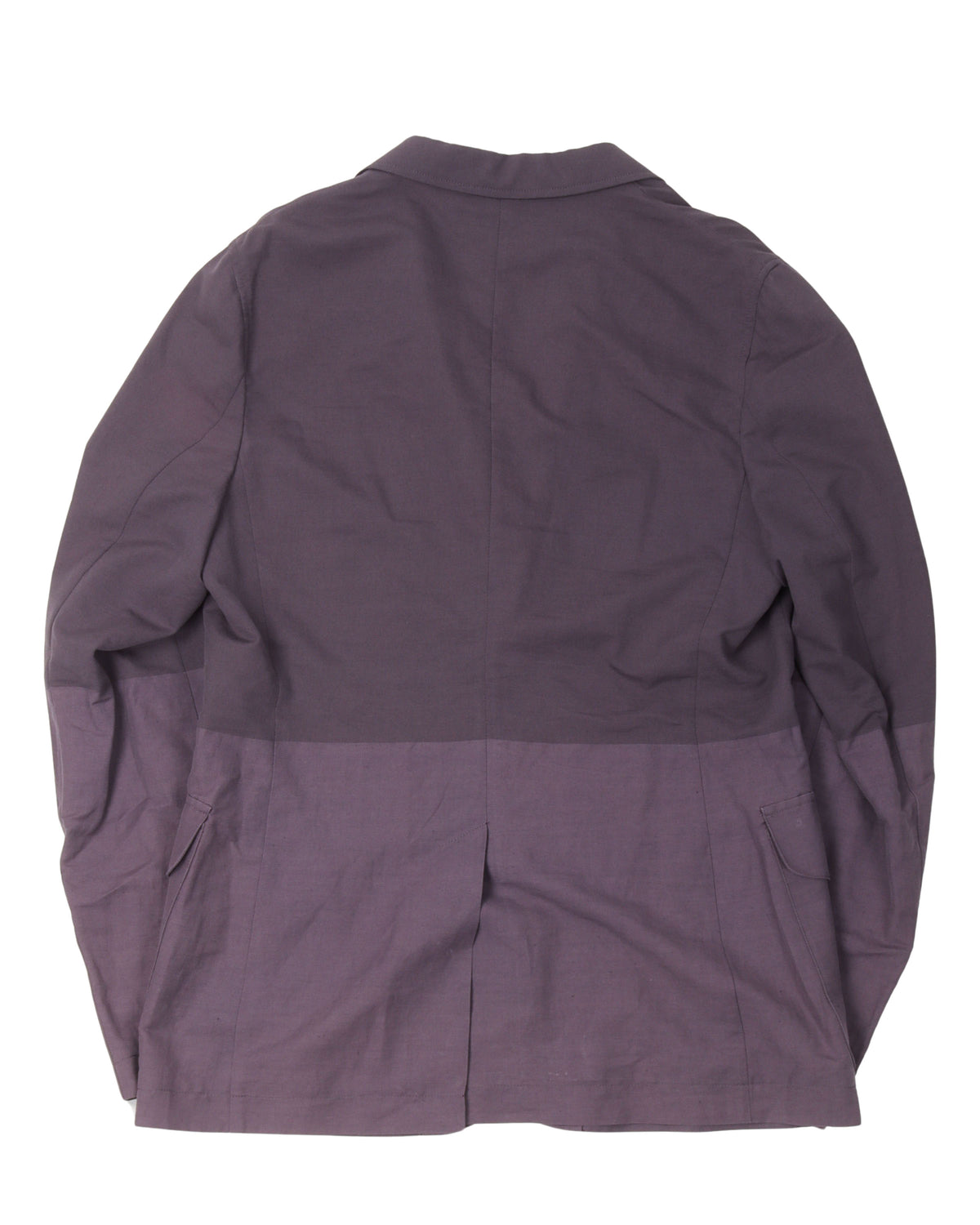 Two-Tone Patch Pocket Blazer with Rock Pins