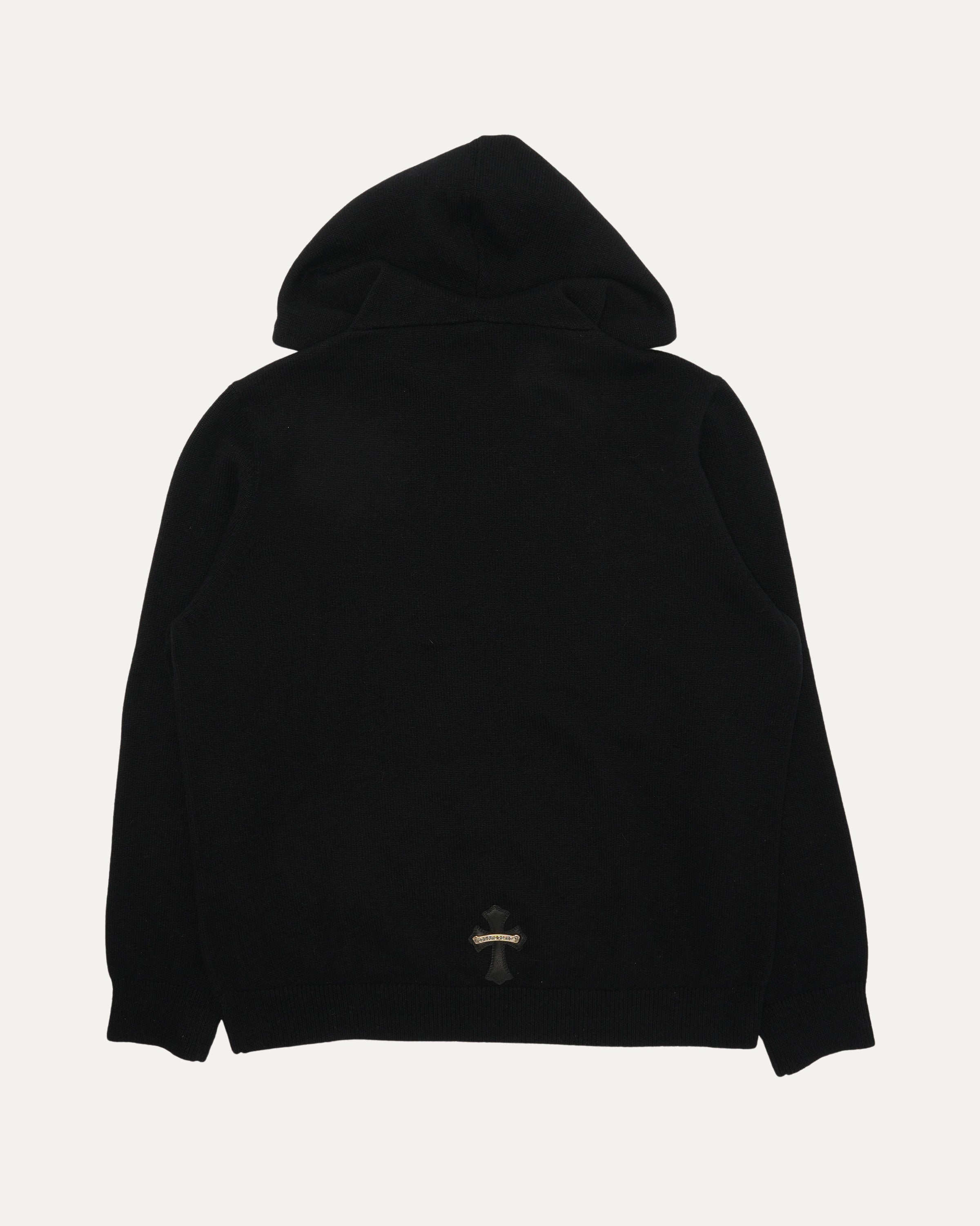 Cashmere Cross Patch Hoodie