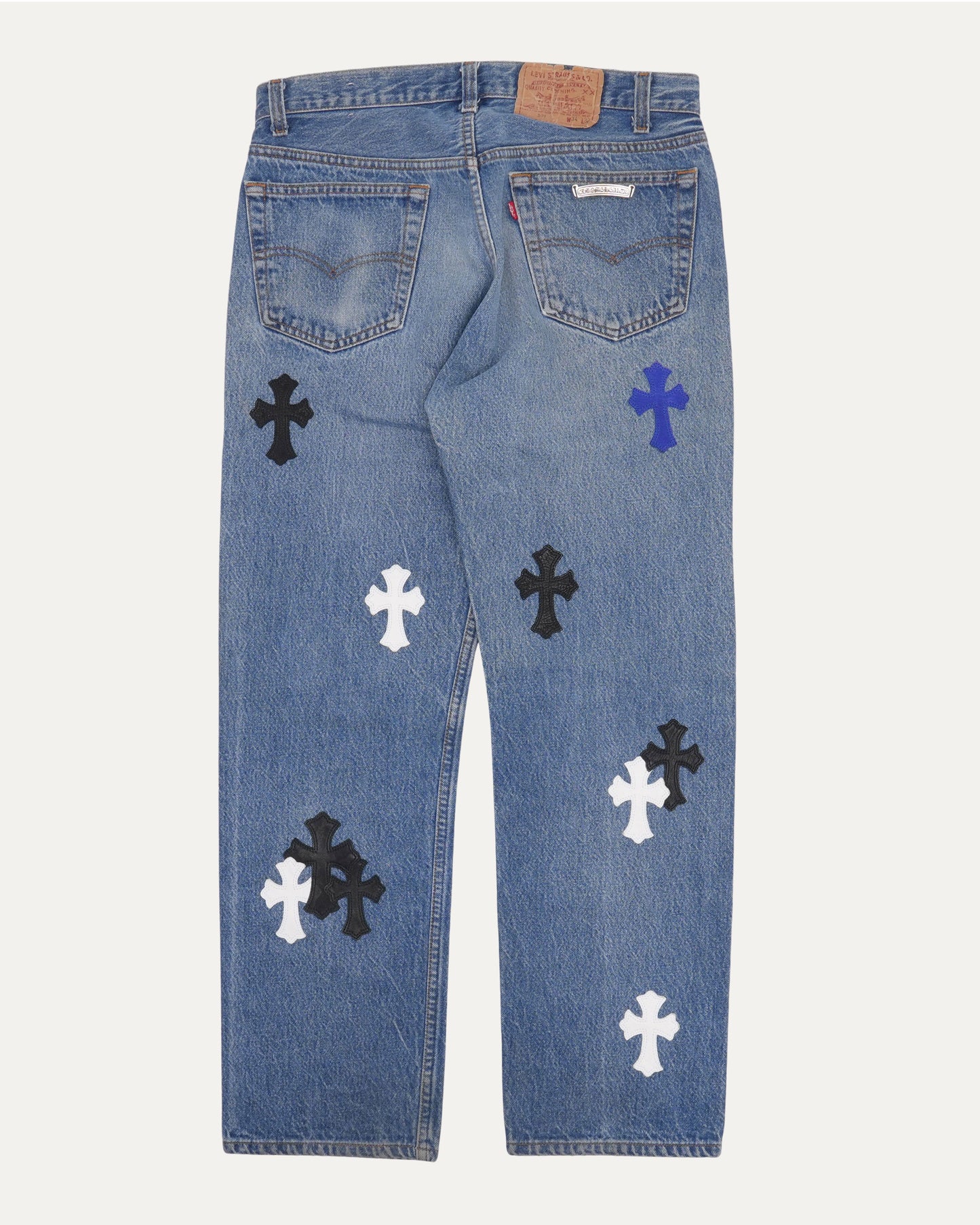 Levi's 501 Cross Patch Jeans