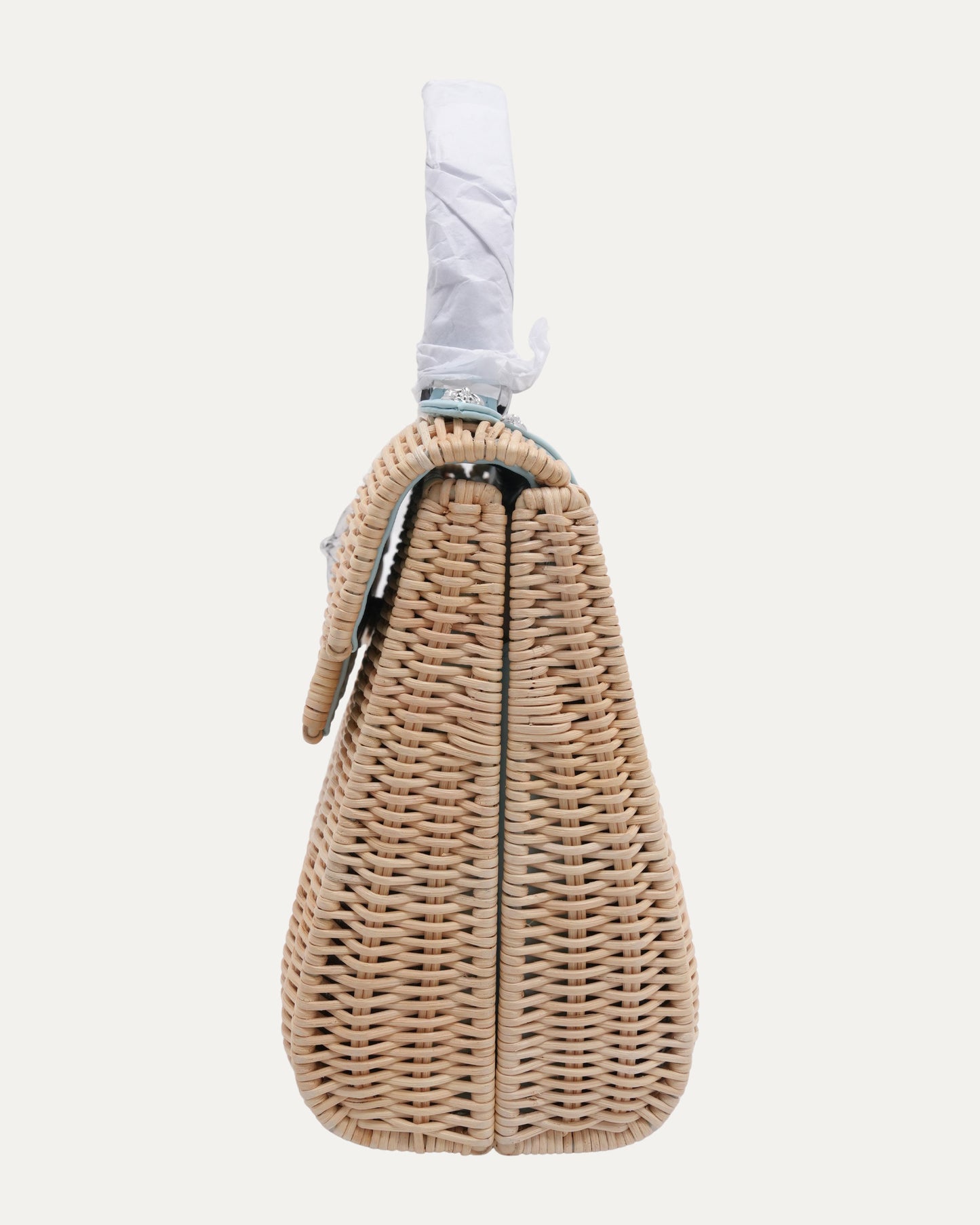 Woven Raffia Dolly Bag