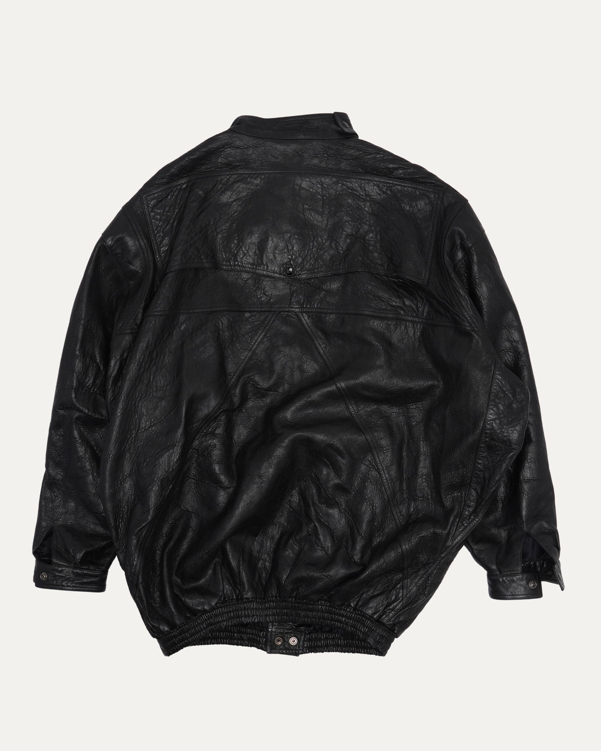 Oversized Leather Jacket