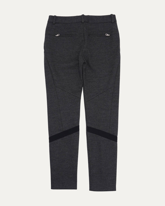 Wool Zipper Pocket Trousers