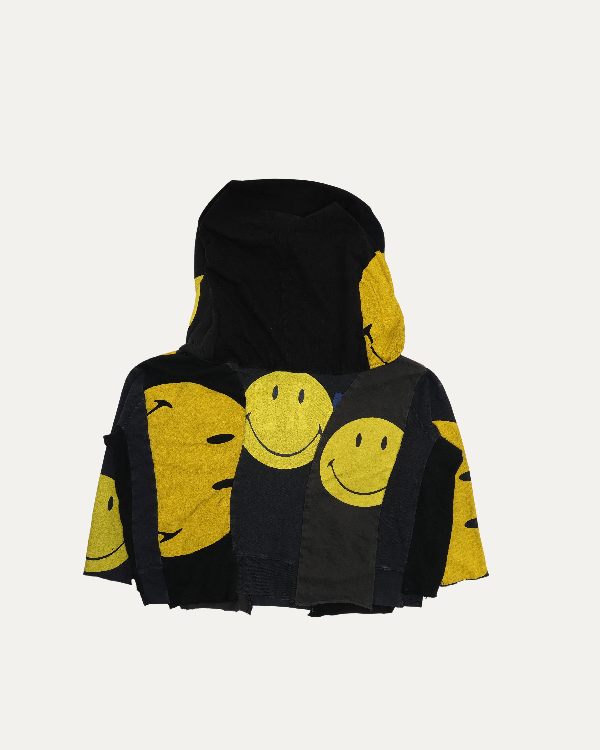 Reconstructed Smiley Hoodie