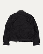 Contrast Stitch Nylon Blouson Jacket