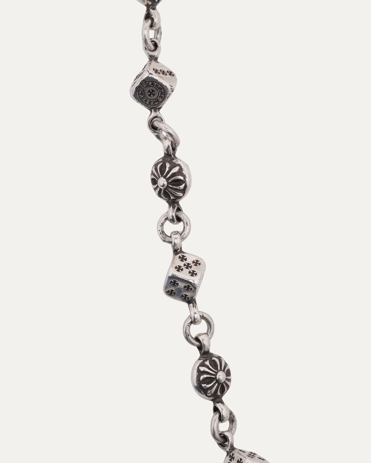 Dice and Plus Ball Necklace