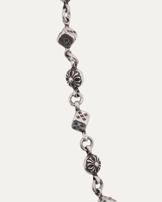 Dice and Plus Ball Necklace