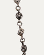 Dice and Plus Ball Necklace