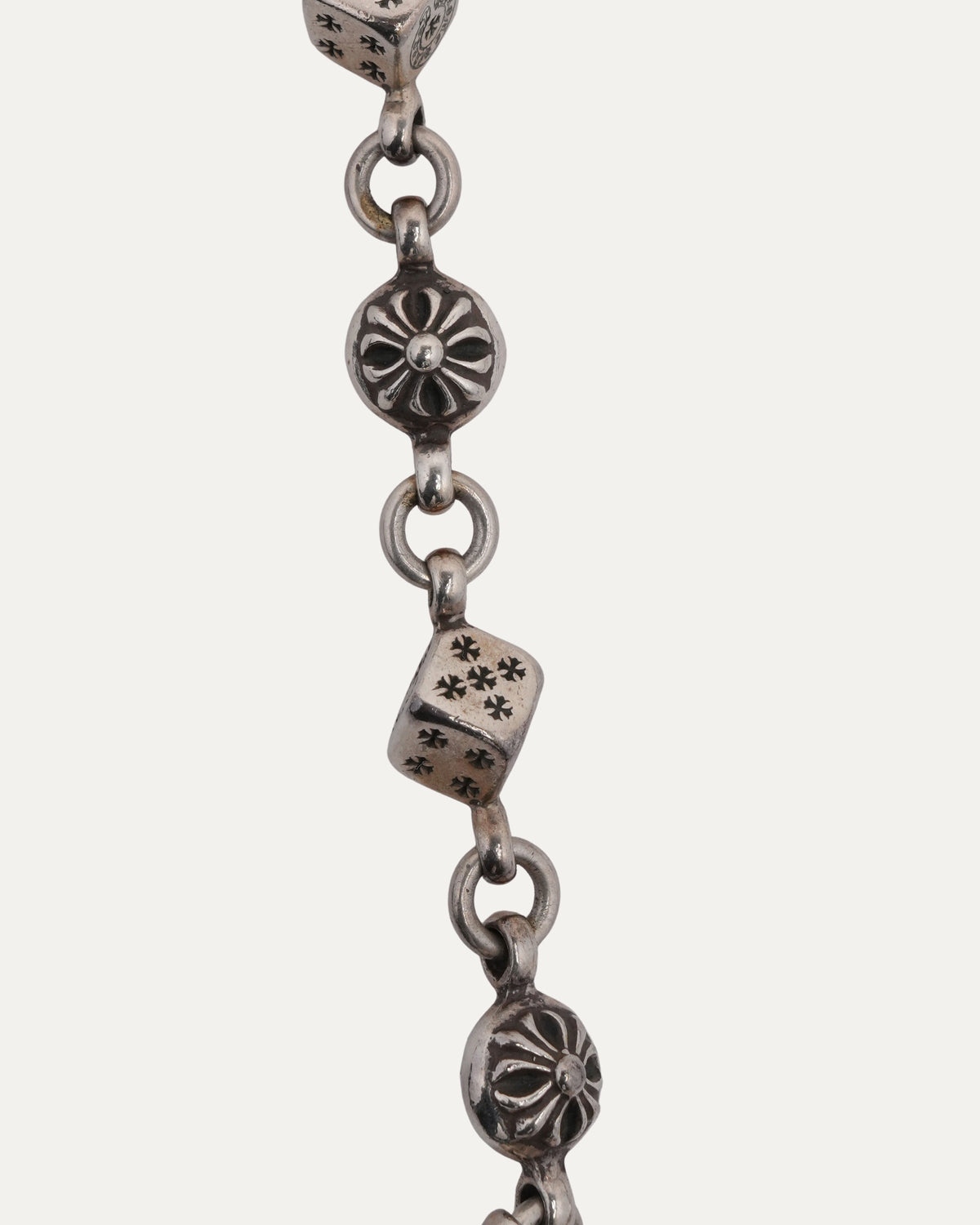 Dice and Plus Ball Necklace