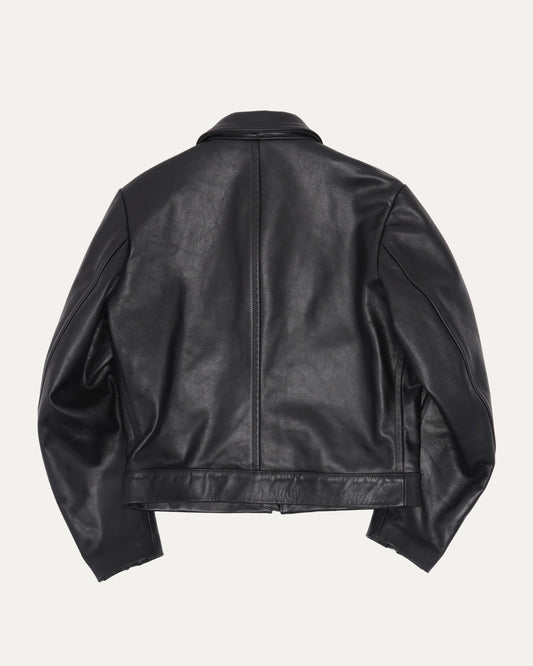 Sid Leather Jacket with Studs