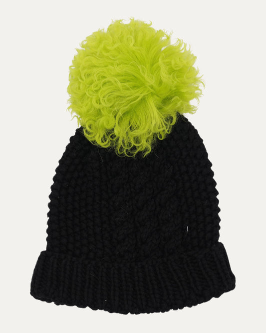 Matty Boy Chomper Patch Pom Beanie