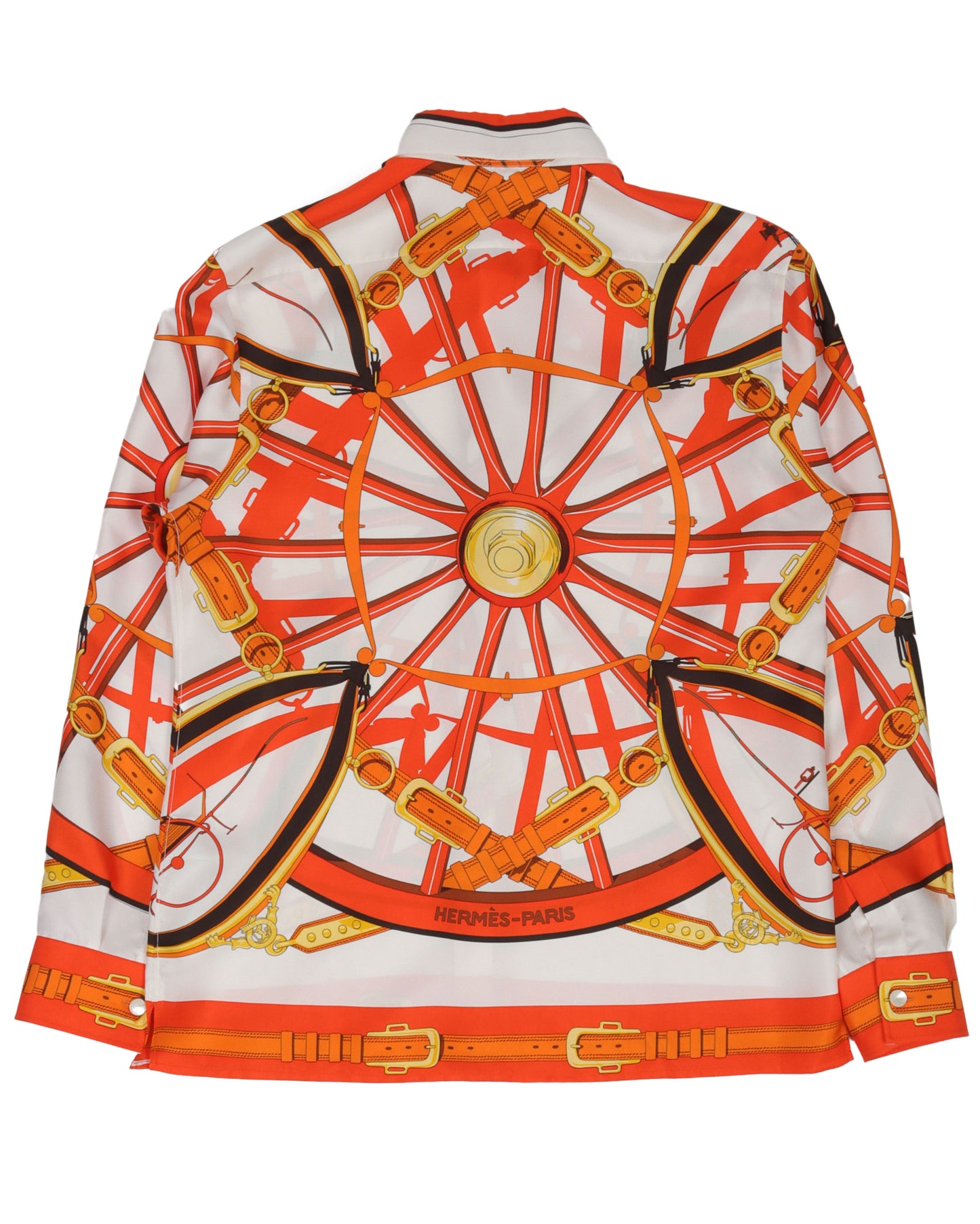 Silk Scarf Shirt