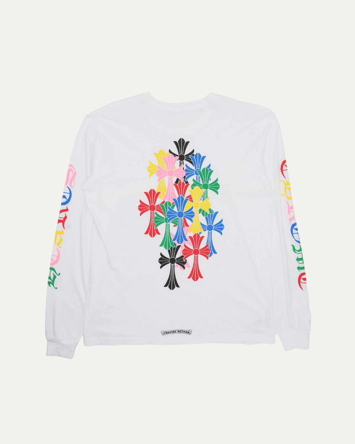 Multicolor Cross long Sleeve T-Shirt