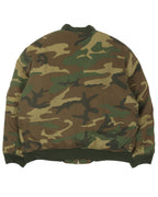 AW01 "Riot, Riot, Riot" MA-1 Camo Patched Bomber