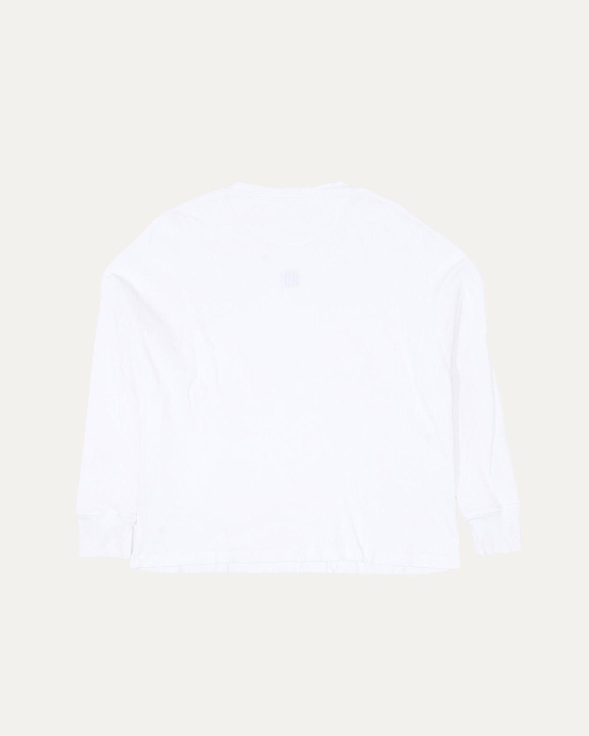 Embroidered Logo Thermal Long Sleeve T-Shirt
