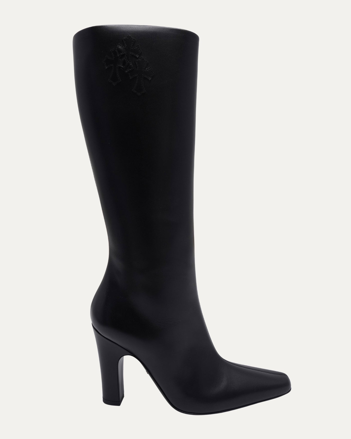 Leather Cross Patch Sugar Jones Boots