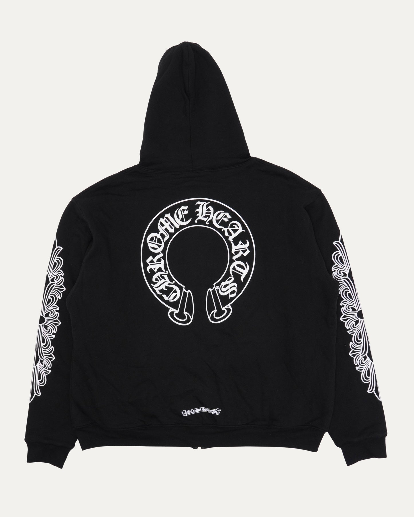 Thermal Lined Horseshoe Logo Zip Up Hoodie