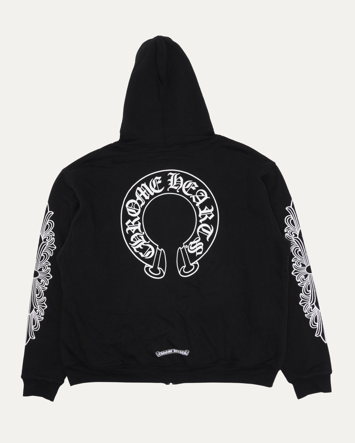 Thermal Lined Horseshoe Logo Zip Up Hoodie
