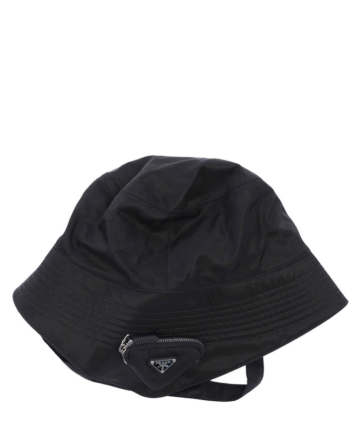 Re-Nylon Bucket Hat with Pocket Detail