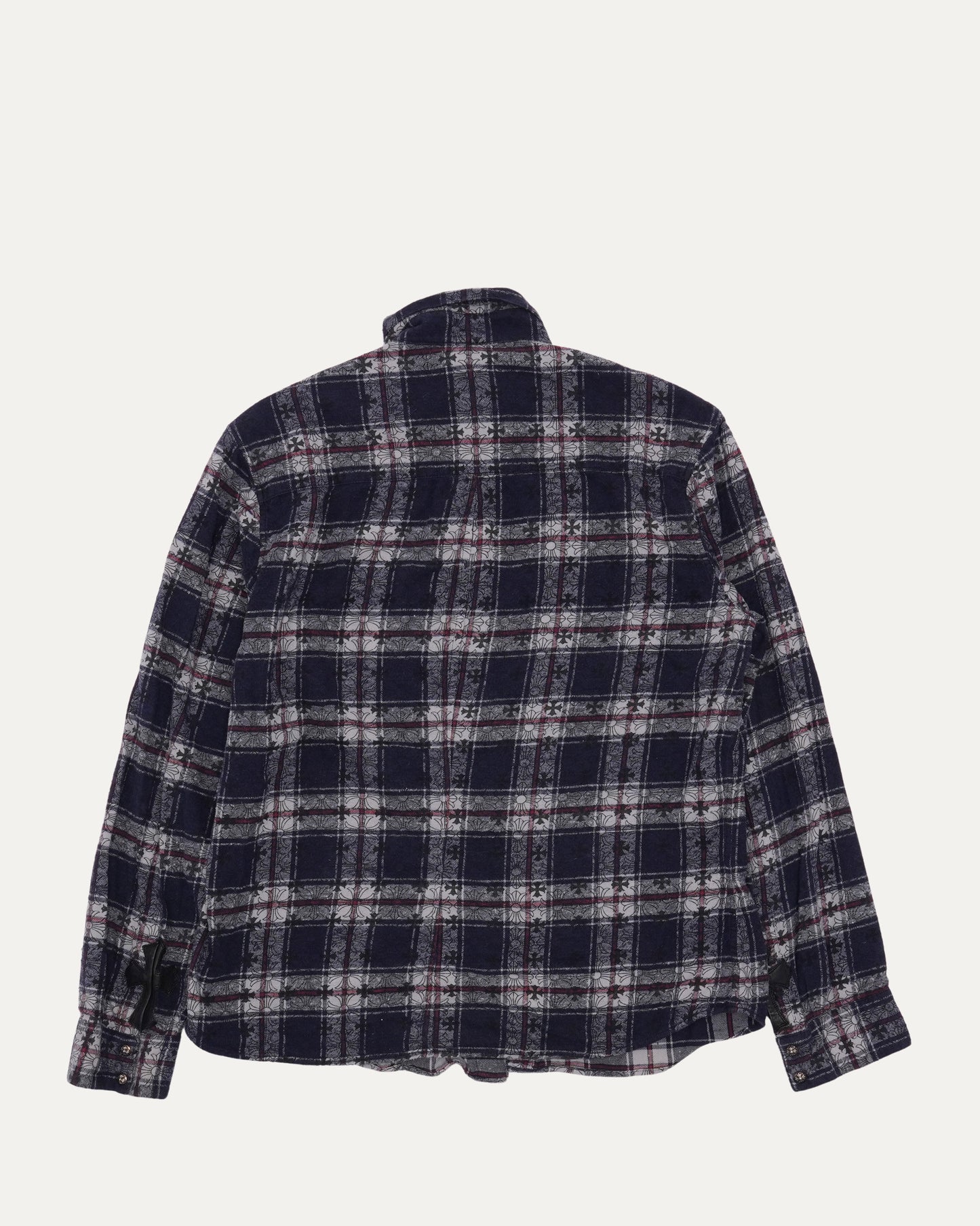 Cross Patch Loose Ends Flannel Shirt