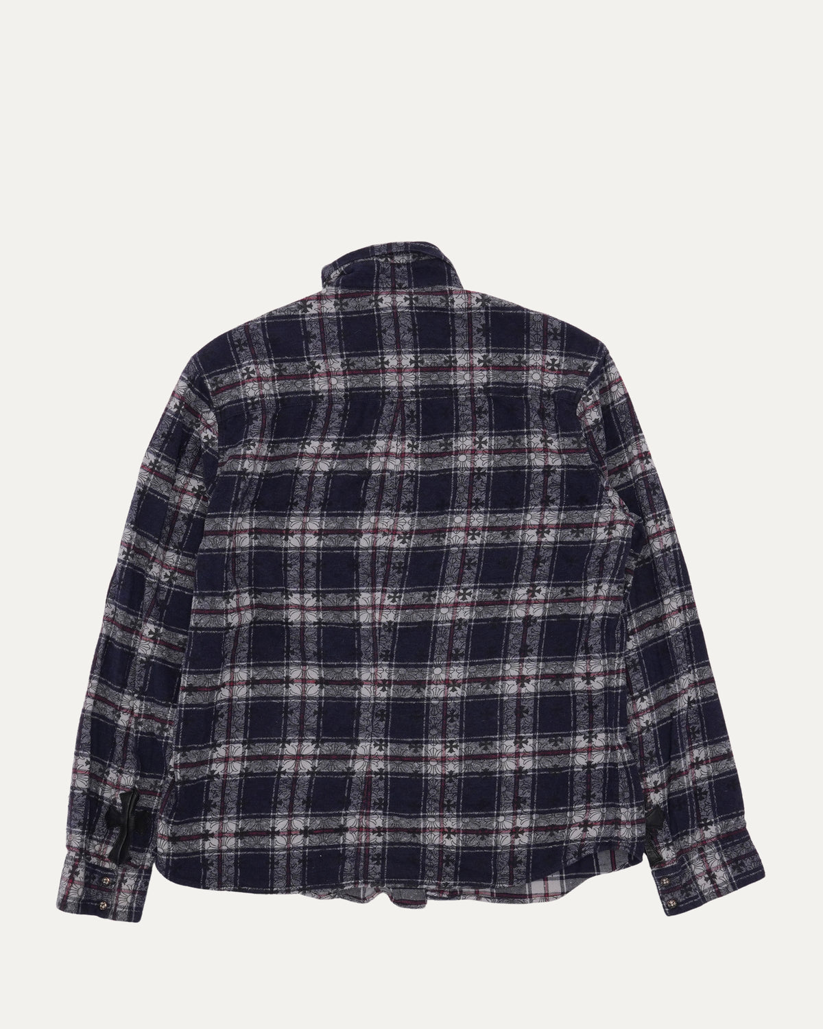 Cross Patch Loose Ends Flannel Shirt