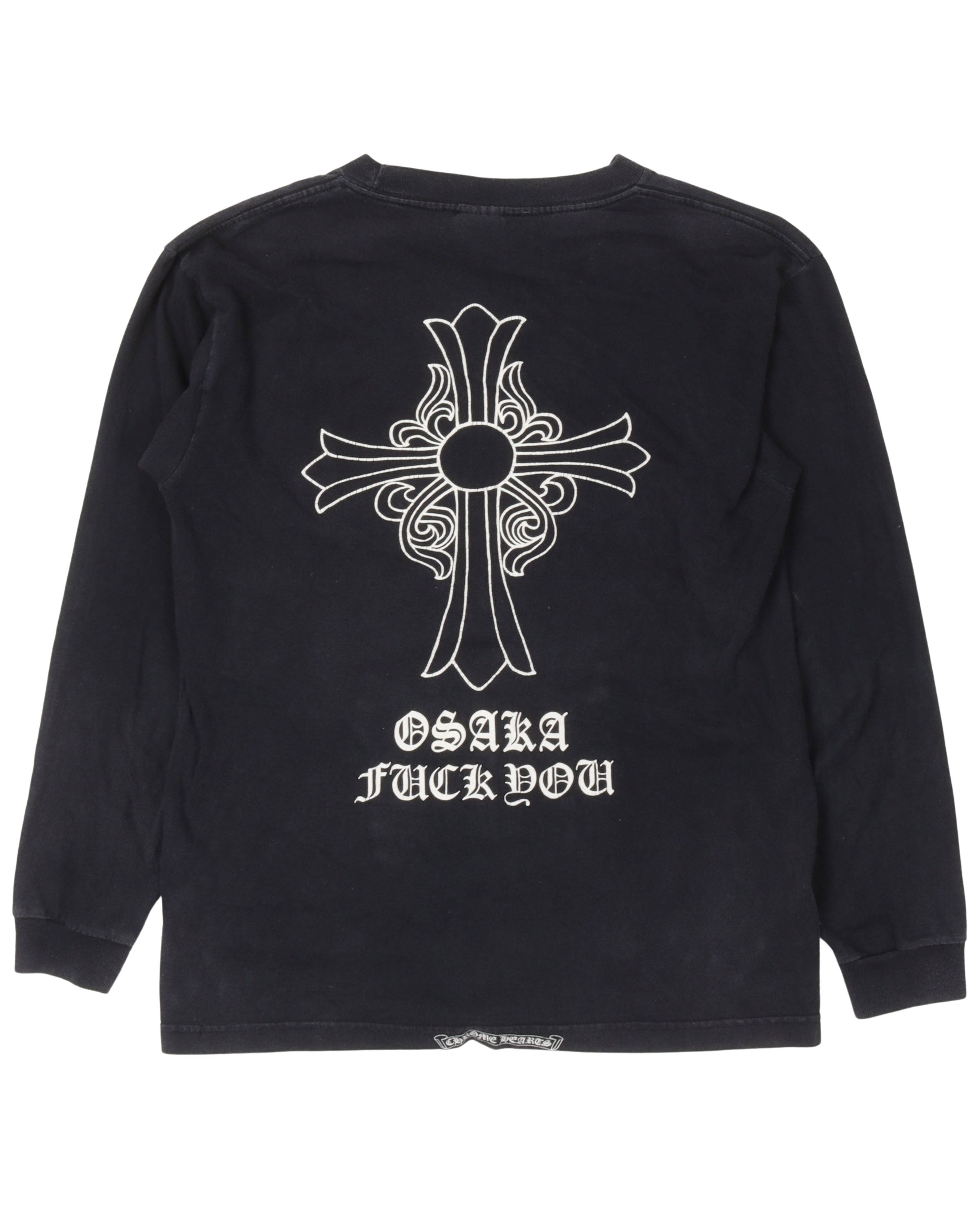 Chrome Hearts Osaka Horseshoe Long Sleeve T-Shirt