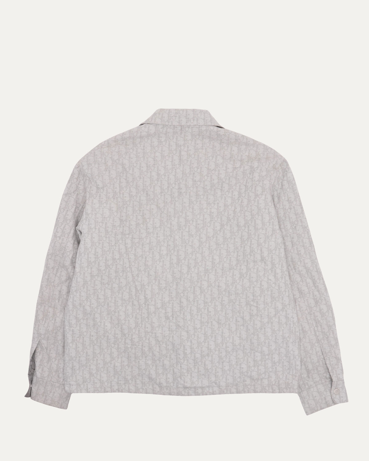 Oblique Monogram Jacquard Shirt Jacket