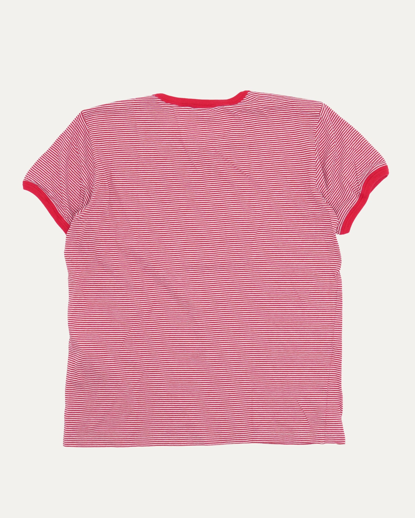 Chainstitch Logo Striped T-Shirt