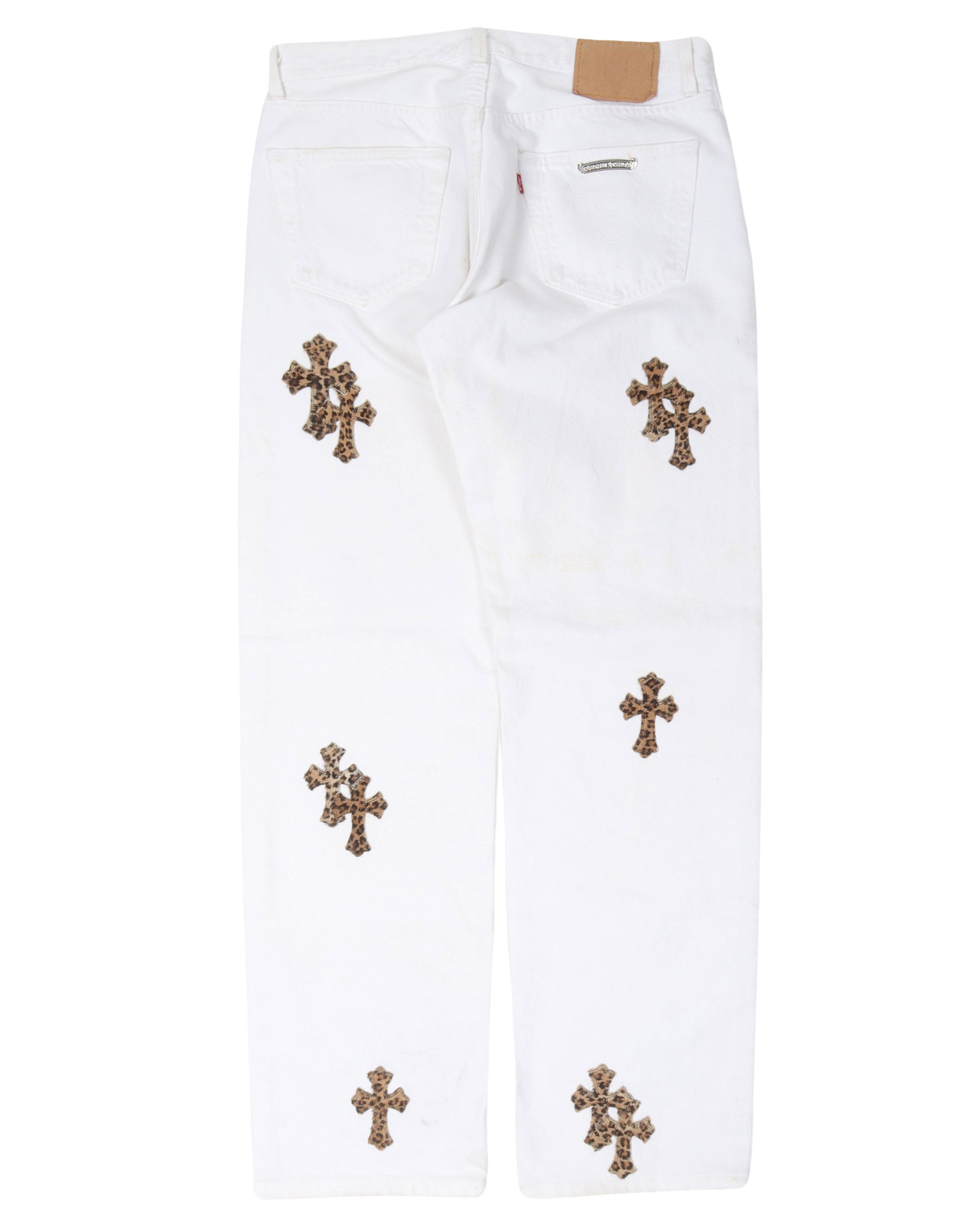 Levi's Leopard Cross Patch Jeans