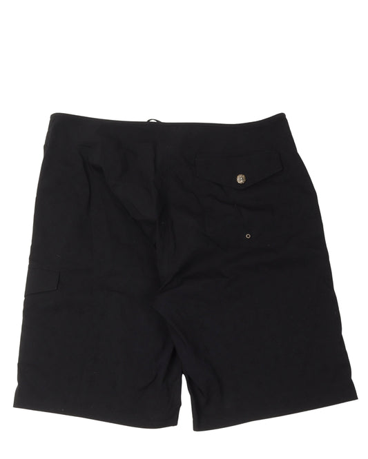 Monogram Nylon Drawstring Shorts