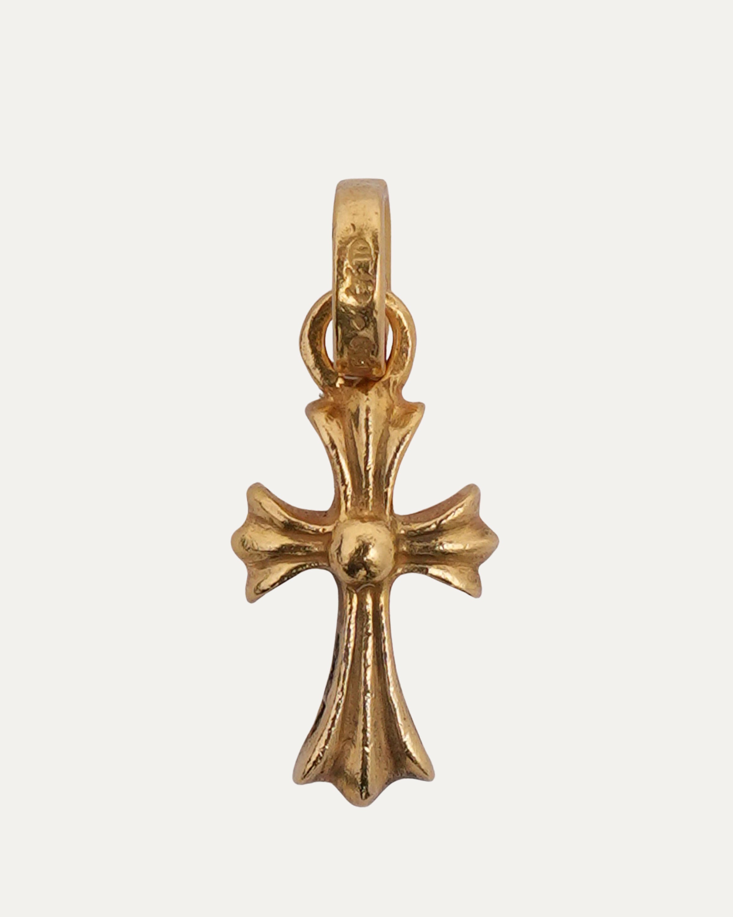 Chrome Hearts Gold Diamond Baby Fat Pendant – Justin Reed