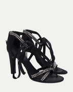 FW 2004 Satin and Crystal Heels
