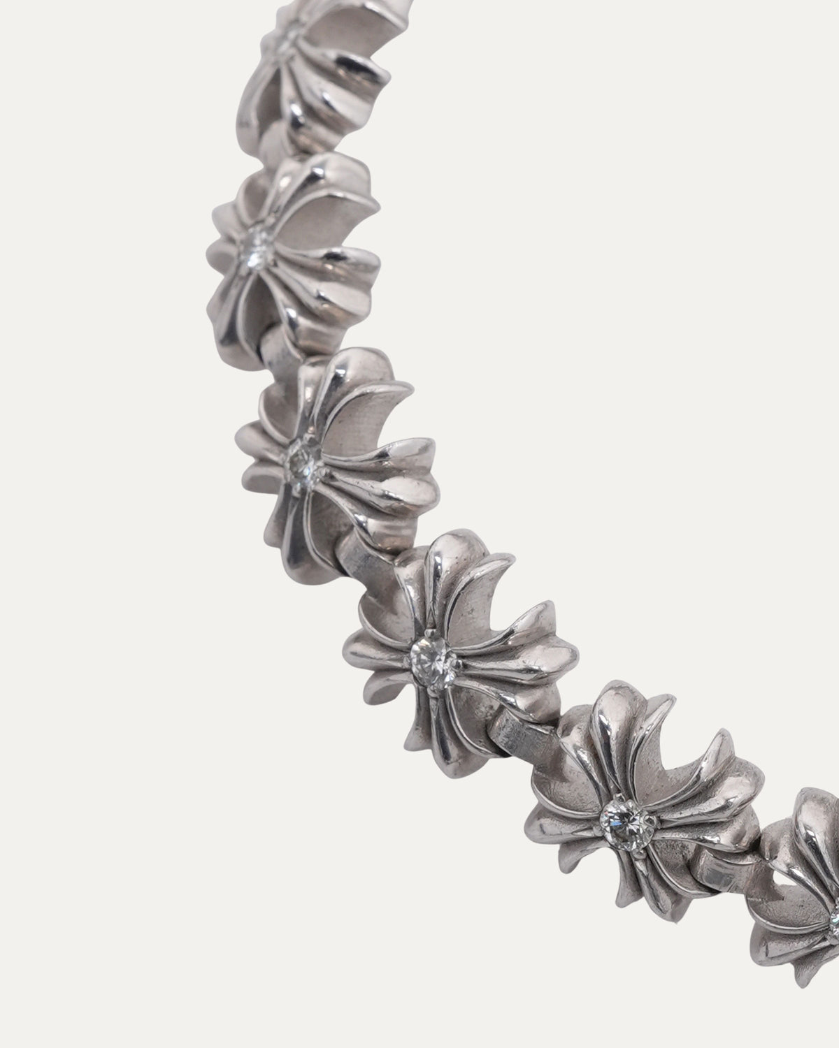 Diamond Tiny Plus Cross Bracelet