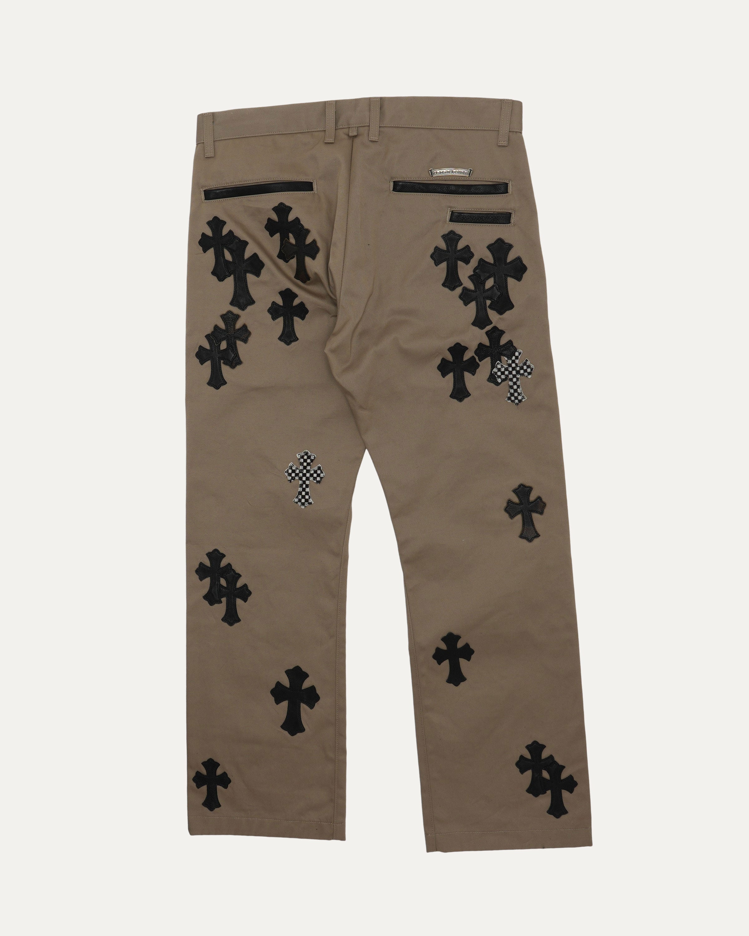 Cross Patch Chino Pants