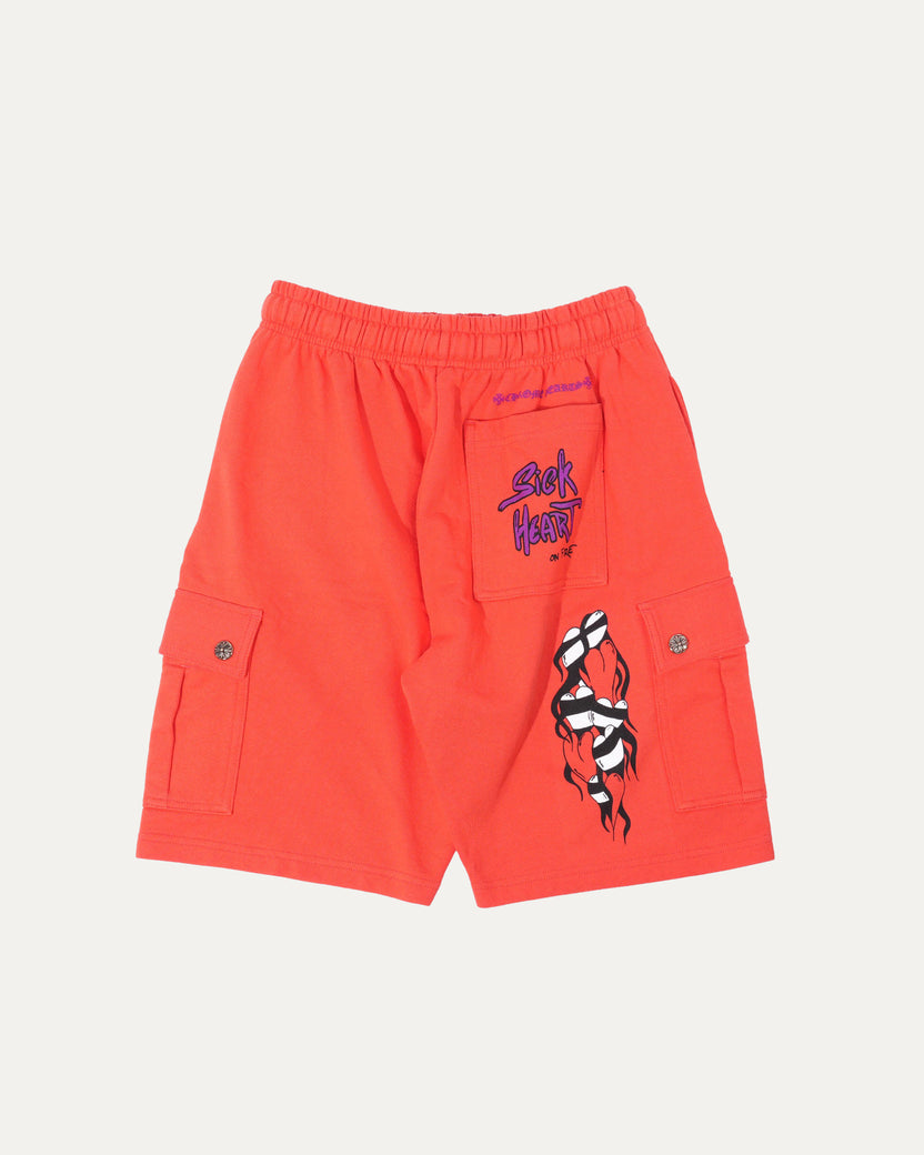 Matty Boy 'Spark the Heart' Cargo Sweat Shorts