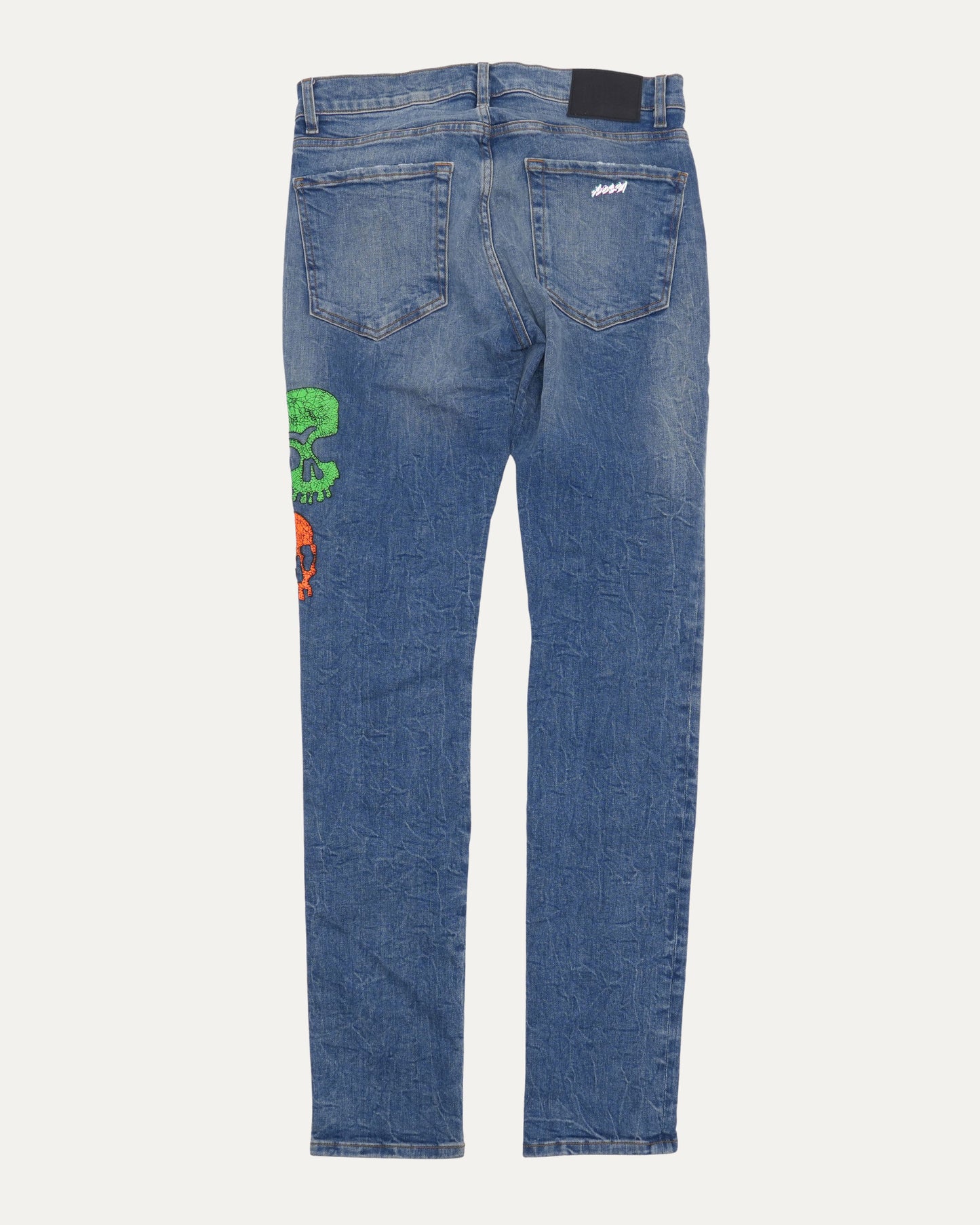 Skull Patch Jeans