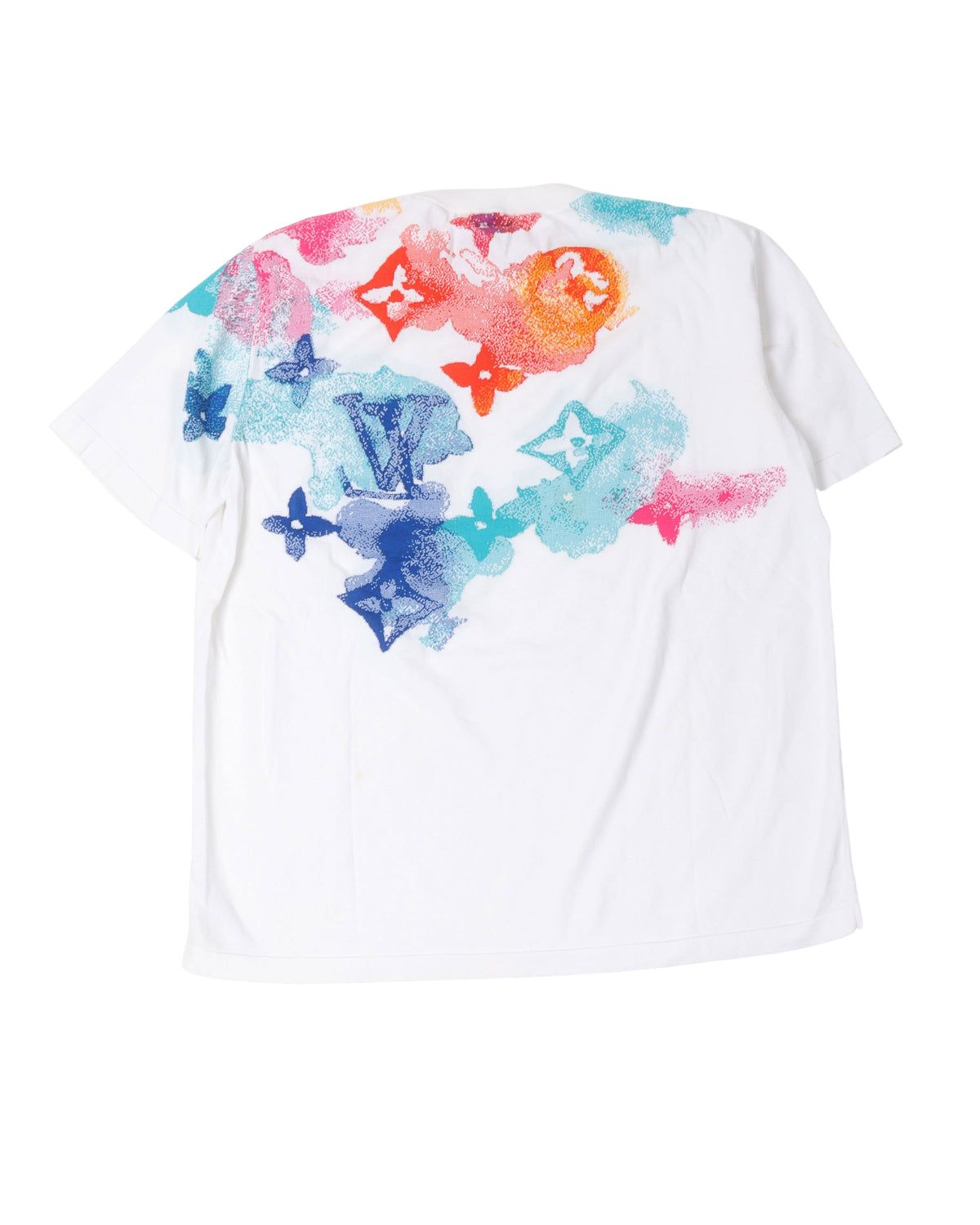 Watercolor Monogram Knit T-Shirt