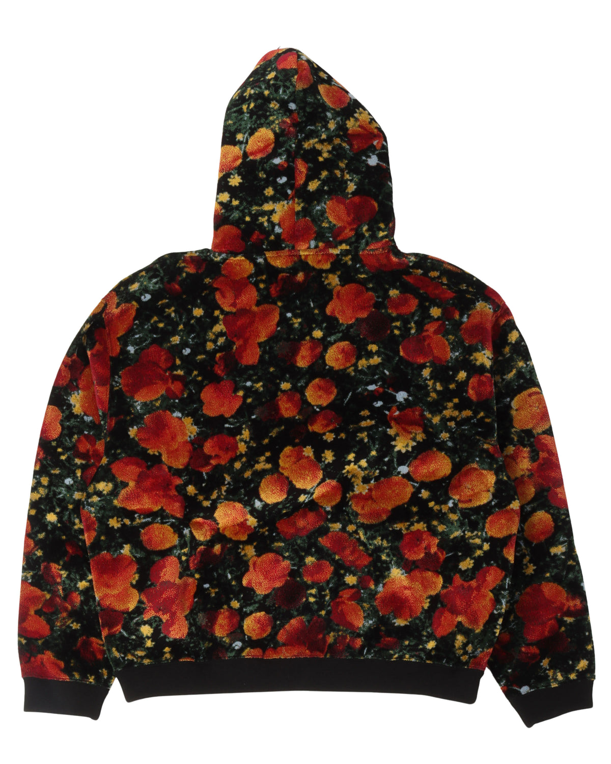 SS19 Plain Rainbow Poppies Hoodie