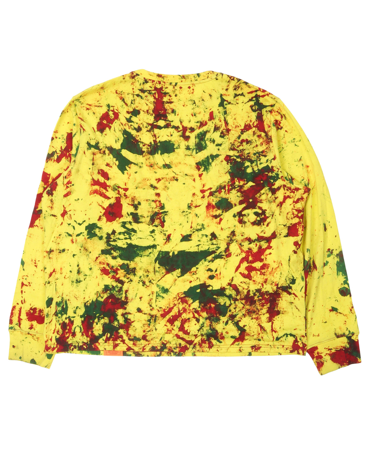 Bleach Dye Long Sleeve T-Shirt