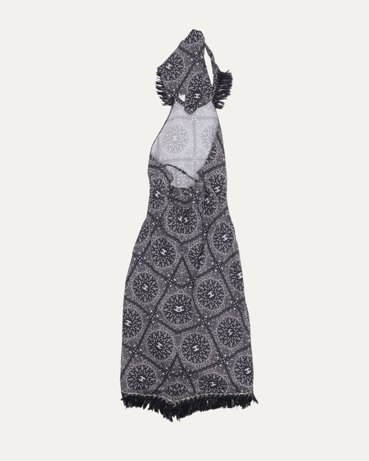 Paisley Print Dress