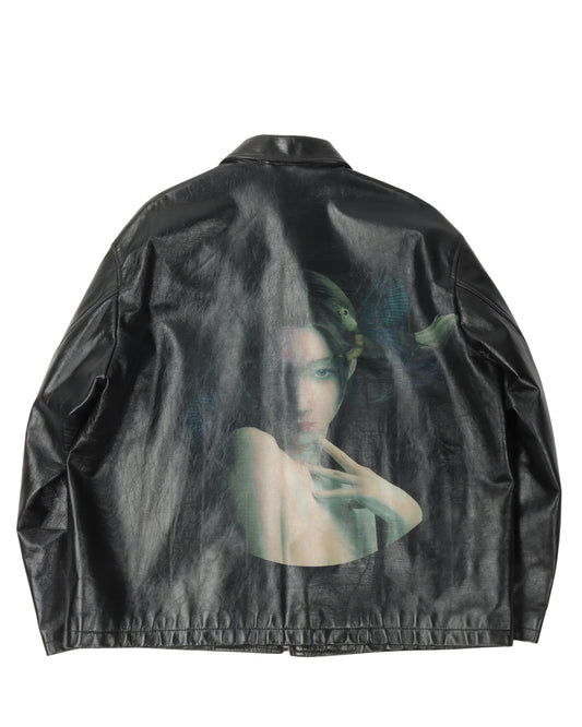 Suzume Uchida Leather Jacket