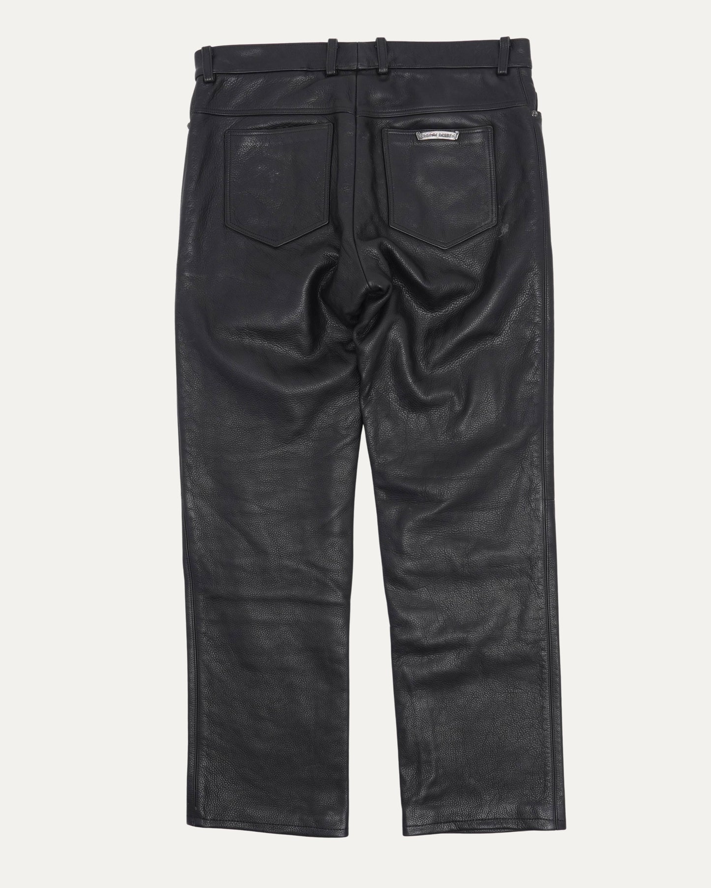 Fleur Knee Leather Pants