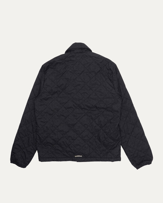 CH Embroidered Monogram Quilted Shirt Jacket