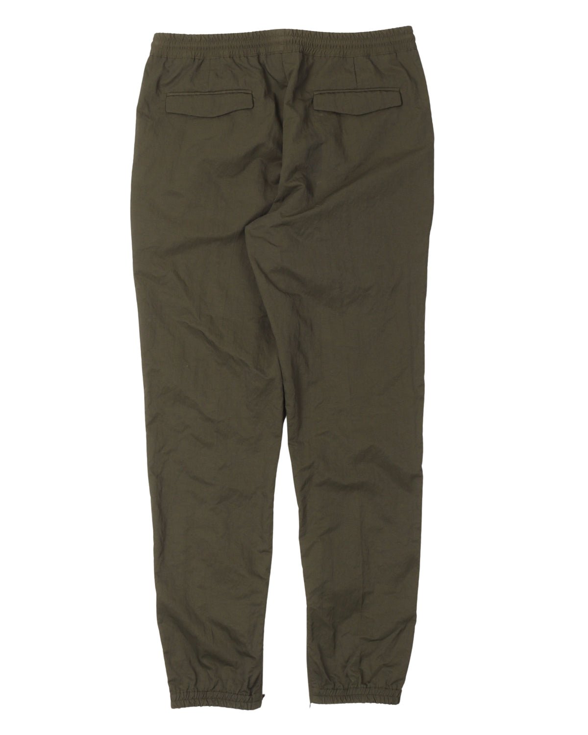 Nylon Pleated Trousers