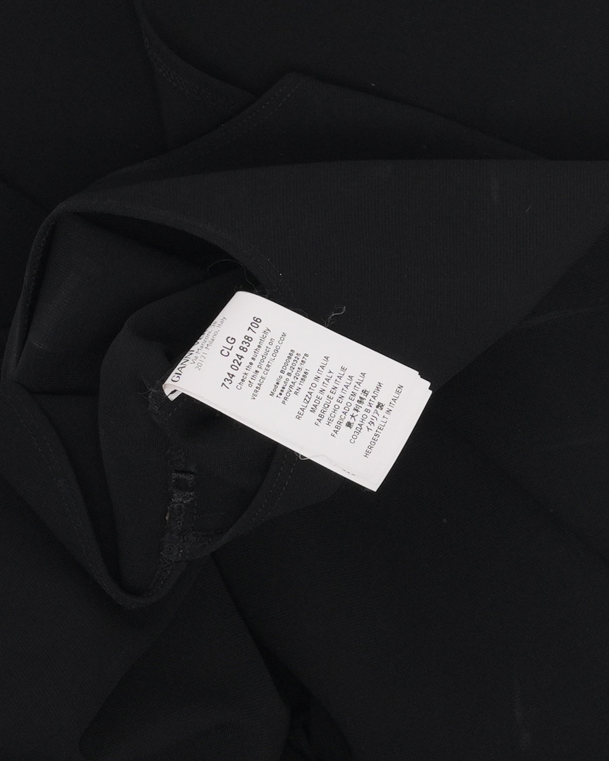 SS 2016 Open Back Dress With Lion Detail