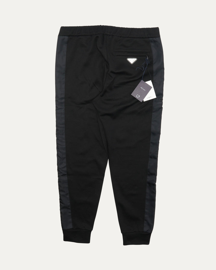 Re-Nylon and Cotton Sweatpants