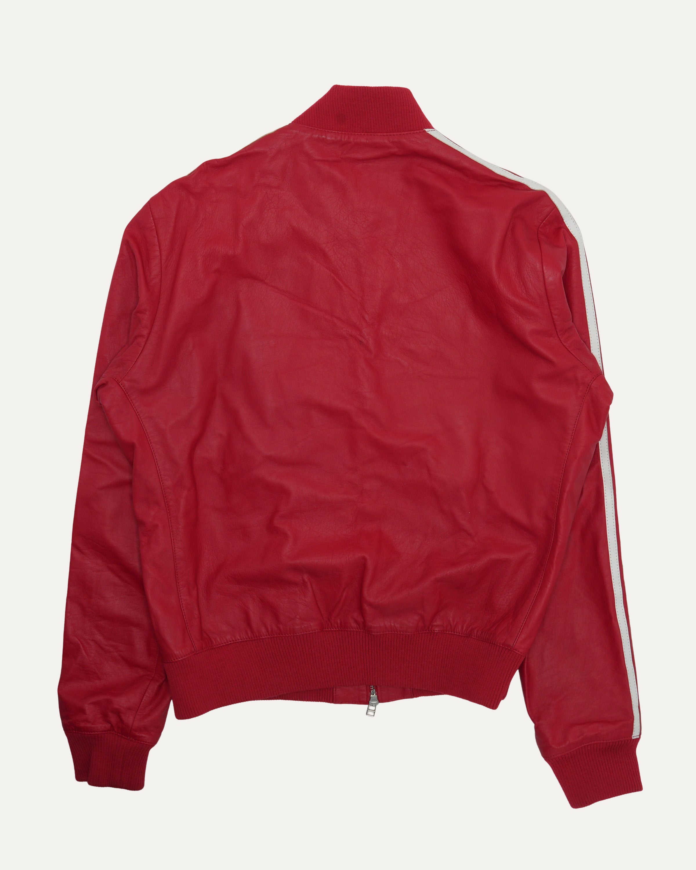 Pharrell Leather Track Jacket