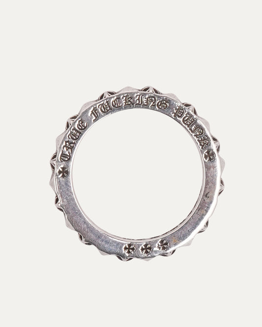 True Fucking Punk Plus Cross Ring