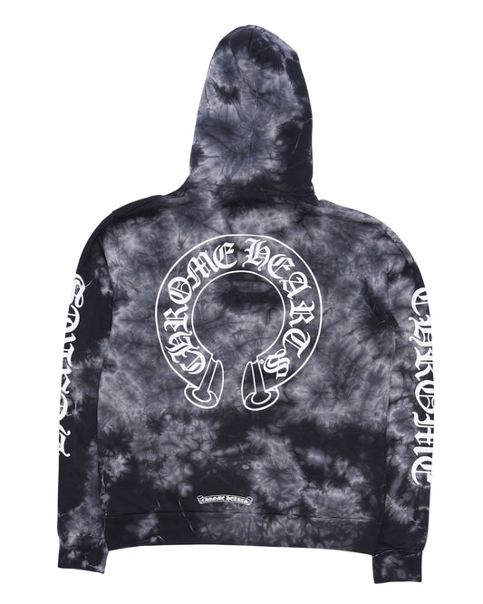 Tie Dye Horseshoe Logo Hoodie