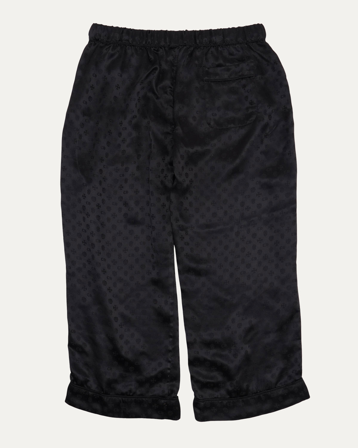 Silk Monogram Pants