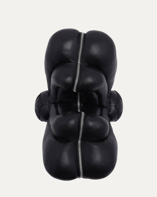 Plus Cross Leather Cushion